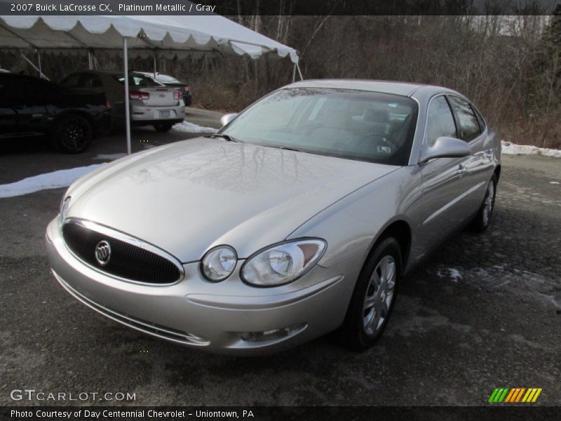 Platinum Metallic / Gray 2007 Buick LaCrosse CX