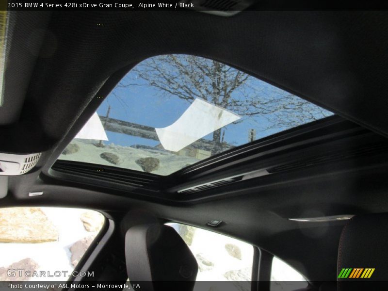 Sunroof of 2015 4 Series 428i xDrive Gran Coupe