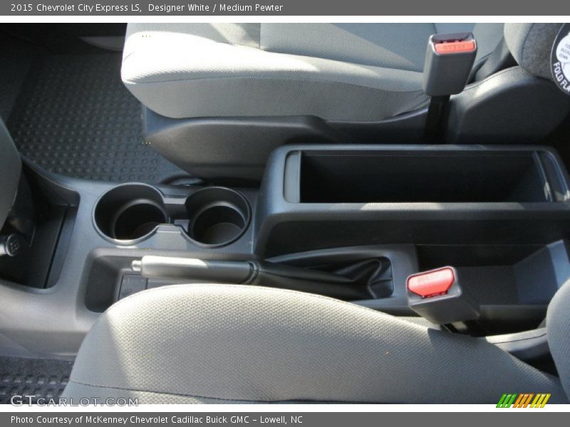 Designer White / Medium Pewter 2015 Chevrolet City Express LS