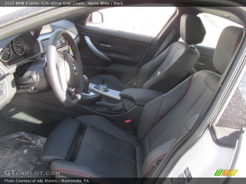  2015 4 Series 428i xDrive Gran Coupe Black Interior