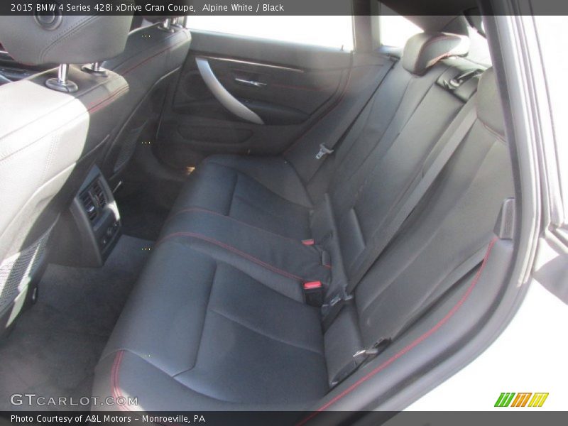 Rear Seat of 2015 4 Series 428i xDrive Gran Coupe