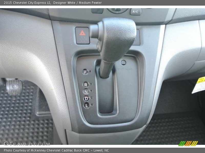 Designer White / Medium Pewter 2015 Chevrolet City Express LS