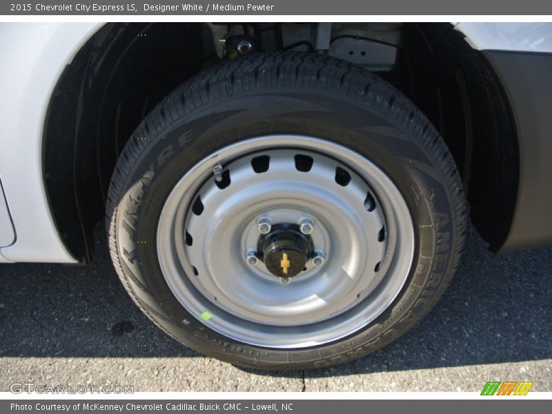 Designer White / Medium Pewter 2015 Chevrolet City Express LS