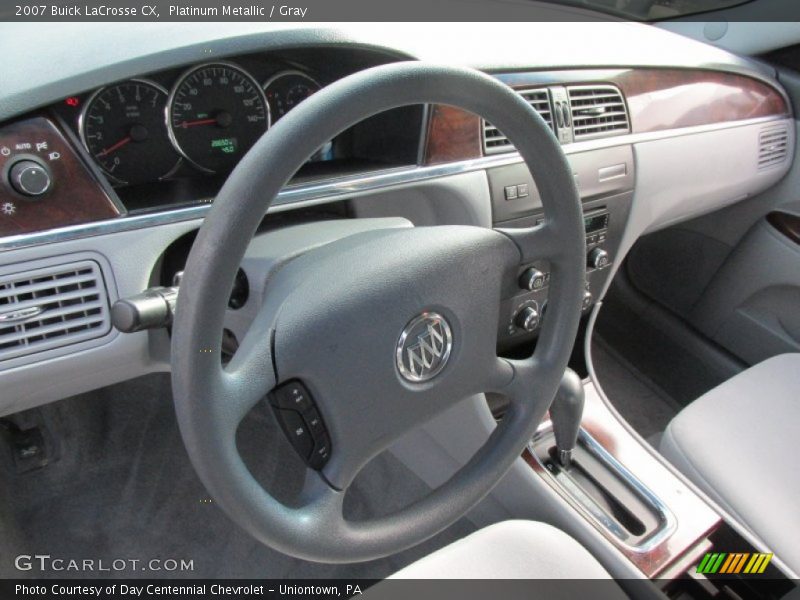 Platinum Metallic / Gray 2007 Buick LaCrosse CX