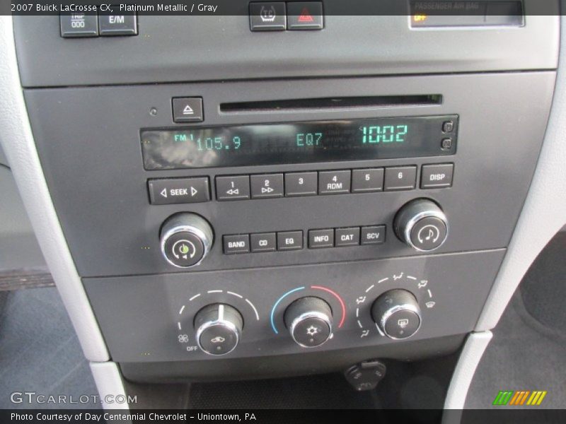 Platinum Metallic / Gray 2007 Buick LaCrosse CX