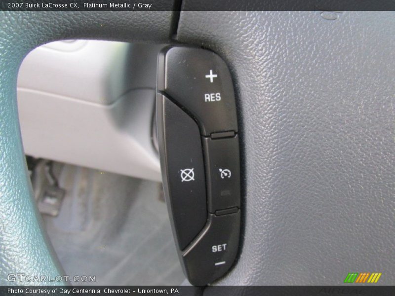 Platinum Metallic / Gray 2007 Buick LaCrosse CX