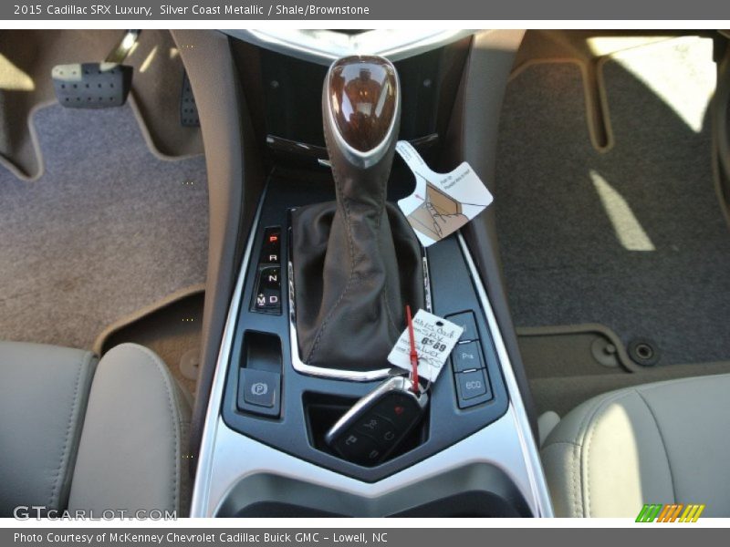Silver Coast Metallic / Shale/Brownstone 2015 Cadillac SRX Luxury