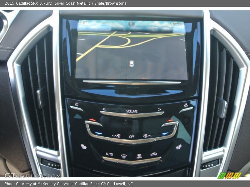 Silver Coast Metallic / Shale/Brownstone 2015 Cadillac SRX Luxury