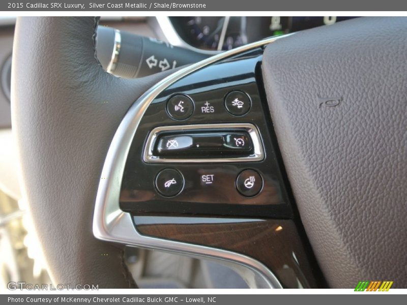 Silver Coast Metallic / Shale/Brownstone 2015 Cadillac SRX Luxury