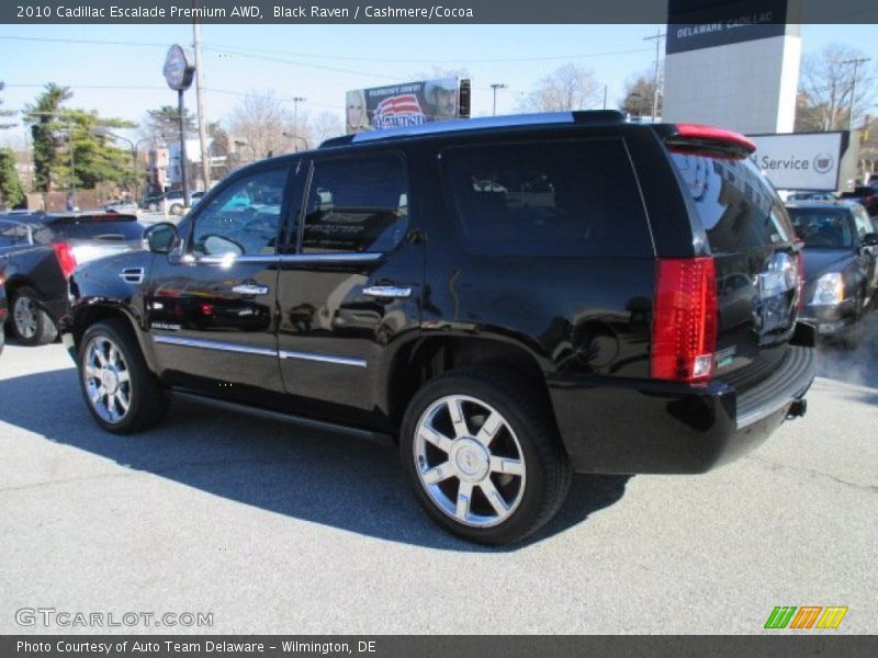 Black Raven / Cashmere/Cocoa 2010 Cadillac Escalade Premium AWD