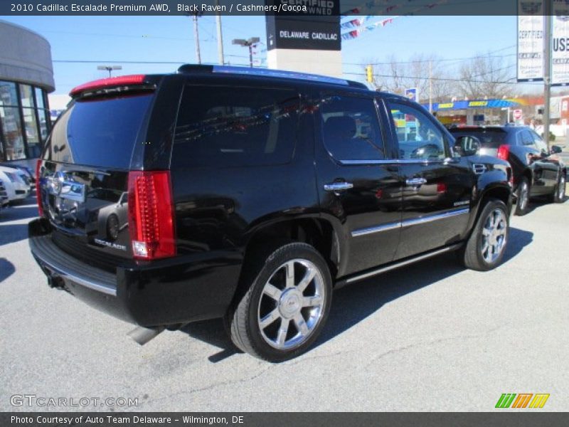 Black Raven / Cashmere/Cocoa 2010 Cadillac Escalade Premium AWD