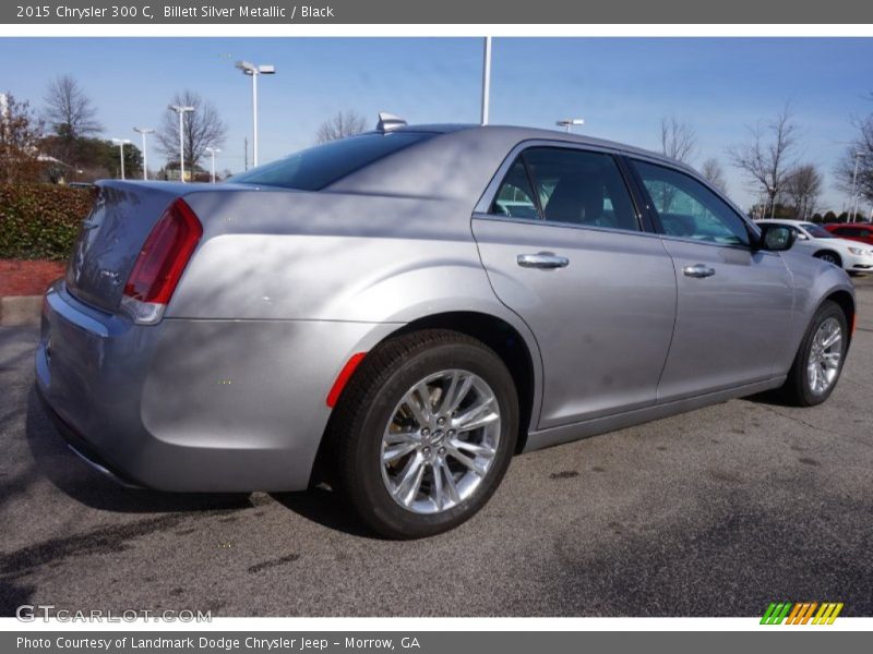 Billett Silver Metallic / Black 2015 Chrysler 300 C