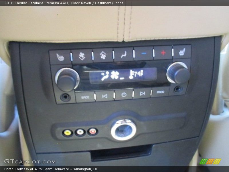 Black Raven / Cashmere/Cocoa 2010 Cadillac Escalade Premium AWD