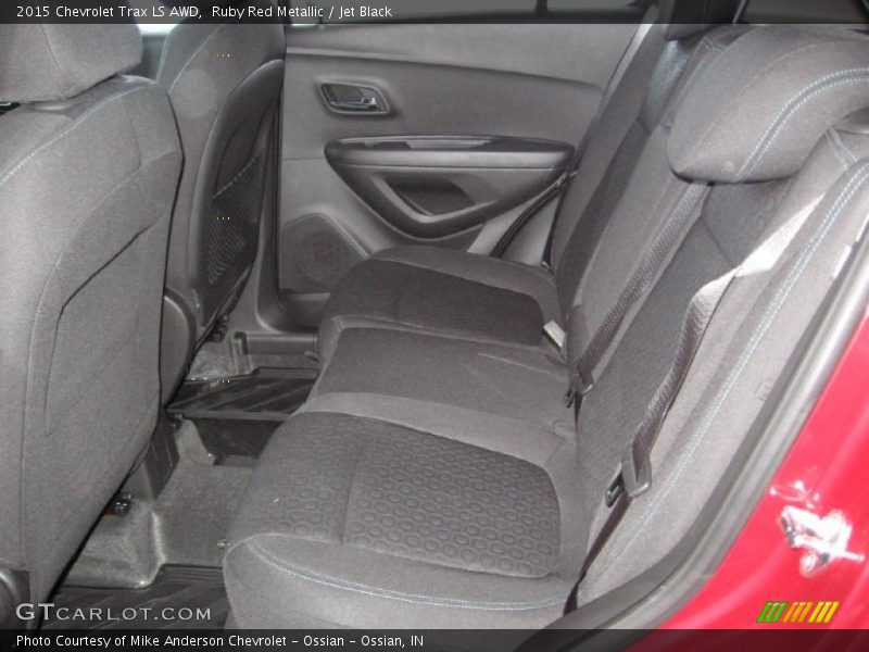 Rear Seat of 2015 Trax LS AWD