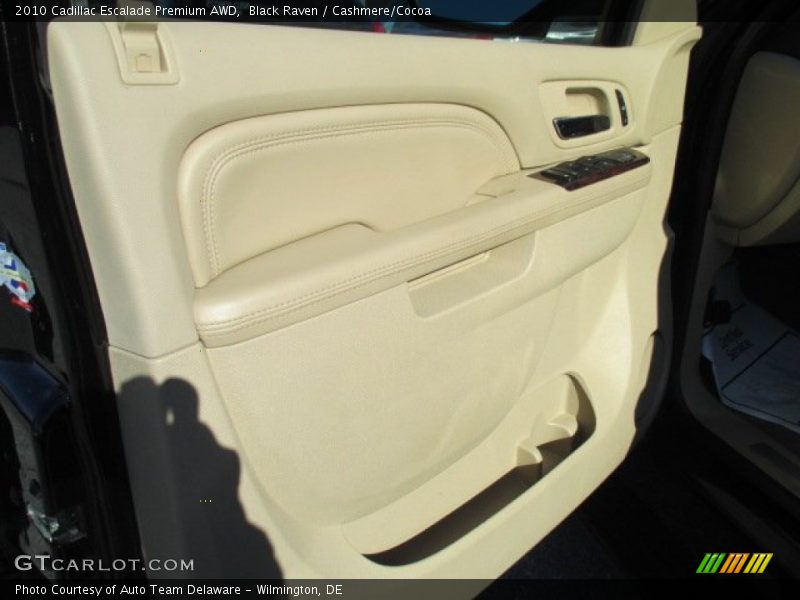 Black Raven / Cashmere/Cocoa 2010 Cadillac Escalade Premium AWD