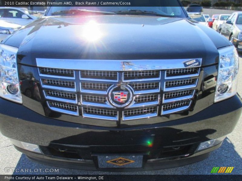 Black Raven / Cashmere/Cocoa 2010 Cadillac Escalade Premium AWD