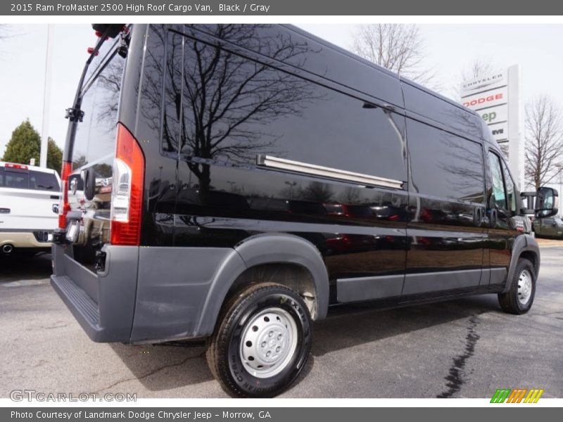 Black / Gray 2015 Ram ProMaster 2500 High Roof Cargo Van