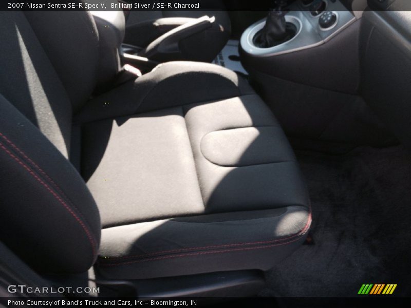 Brilliant Silver / SE-R Charcoal 2007 Nissan Sentra SE-R Spec V