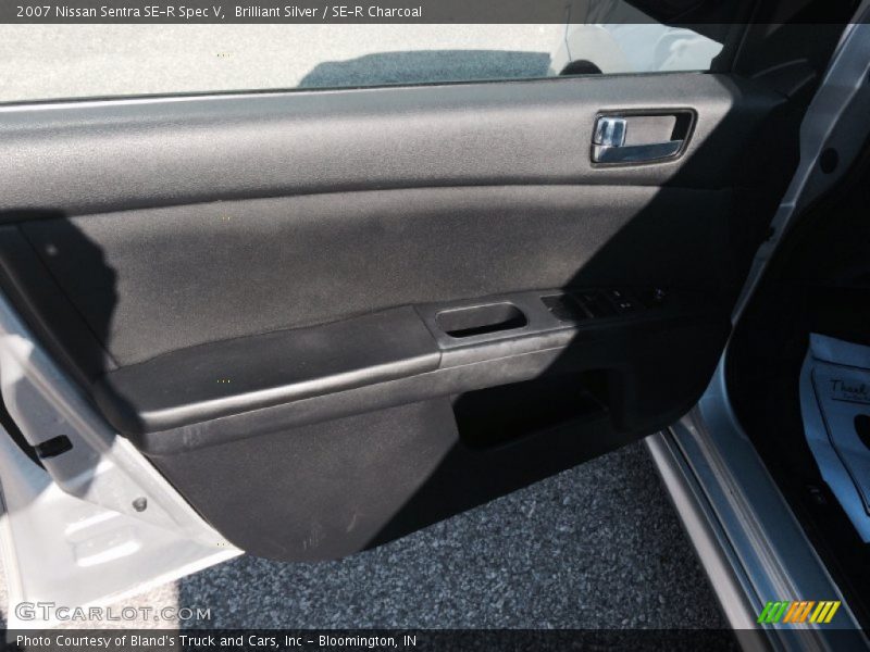Brilliant Silver / SE-R Charcoal 2007 Nissan Sentra SE-R Spec V