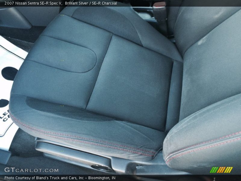 Brilliant Silver / SE-R Charcoal 2007 Nissan Sentra SE-R Spec V