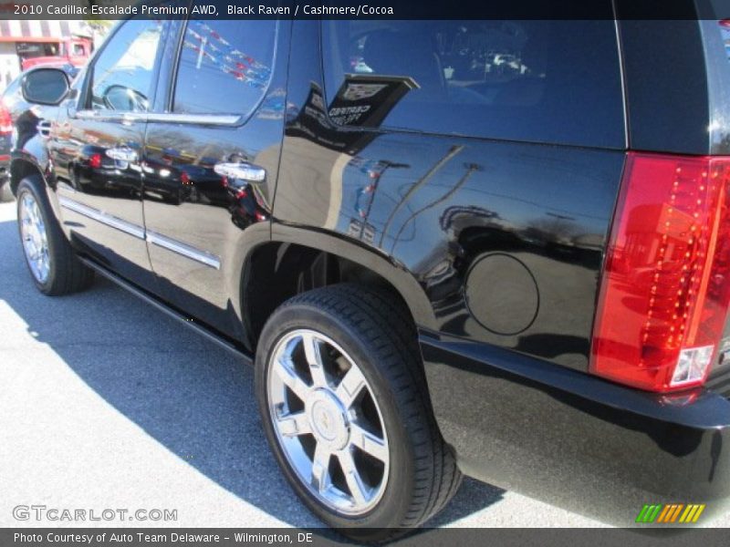 Black Raven / Cashmere/Cocoa 2010 Cadillac Escalade Premium AWD