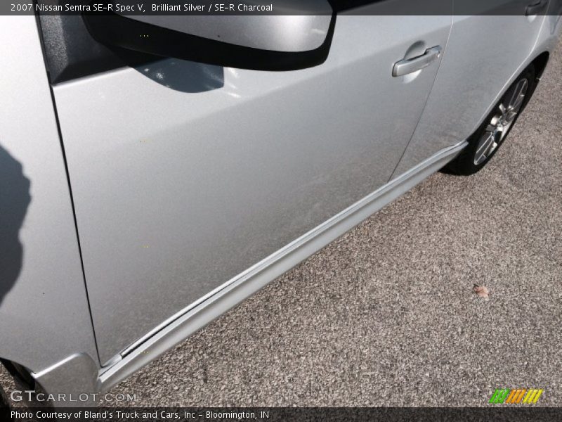 Brilliant Silver / SE-R Charcoal 2007 Nissan Sentra SE-R Spec V