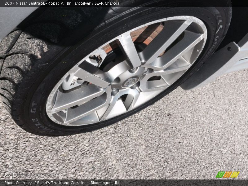Brilliant Silver / SE-R Charcoal 2007 Nissan Sentra SE-R Spec V