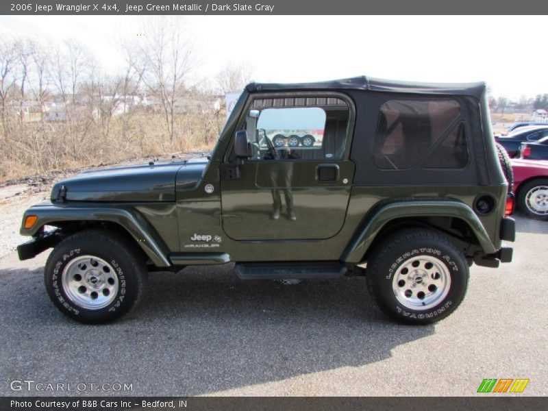 Jeep Green Metallic / Dark Slate Gray 2006 Jeep Wrangler X 4x4