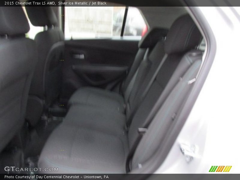 Silver Ice Metallic / Jet Black 2015 Chevrolet Trax LS AWD