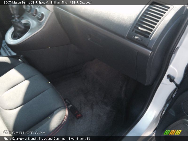 Brilliant Silver / SE-R Charcoal 2007 Nissan Sentra SE-R Spec V