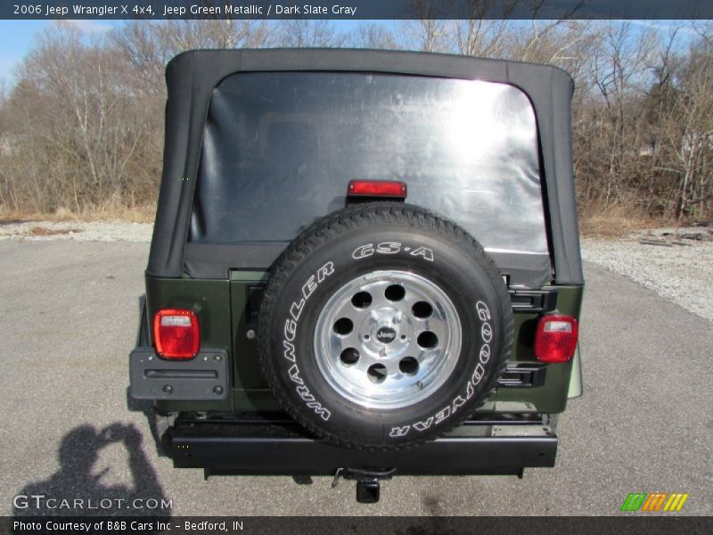 Jeep Green Metallic / Dark Slate Gray 2006 Jeep Wrangler X 4x4