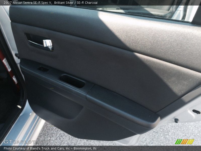 Brilliant Silver / SE-R Charcoal 2007 Nissan Sentra SE-R Spec V