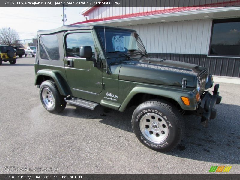Jeep Green Metallic / Dark Slate Gray 2006 Jeep Wrangler X 4x4