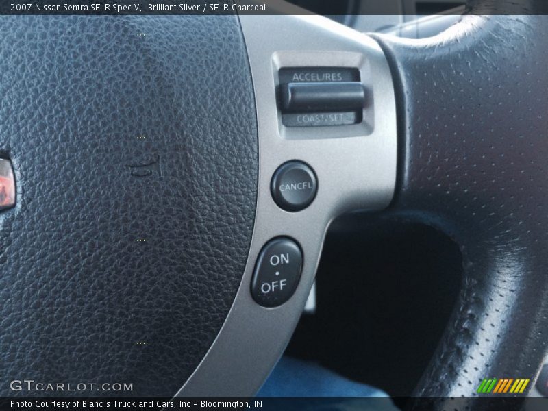 Brilliant Silver / SE-R Charcoal 2007 Nissan Sentra SE-R Spec V