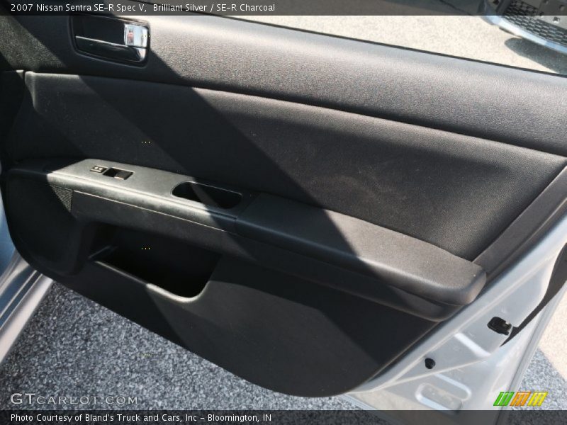 Brilliant Silver / SE-R Charcoal 2007 Nissan Sentra SE-R Spec V