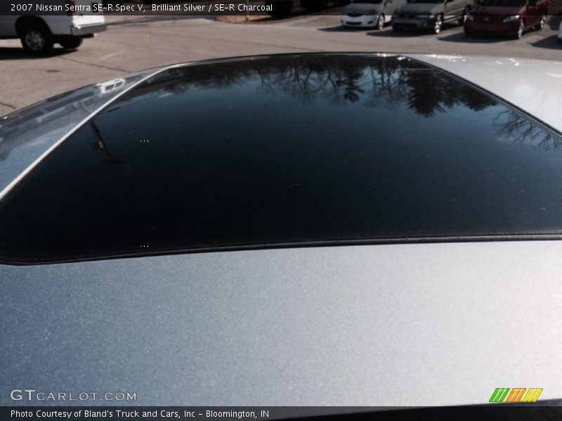 Brilliant Silver / SE-R Charcoal 2007 Nissan Sentra SE-R Spec V
