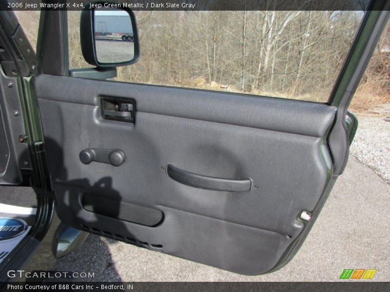 Jeep Green Metallic / Dark Slate Gray 2006 Jeep Wrangler X 4x4