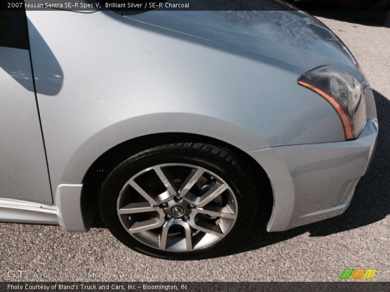 Brilliant Silver / SE-R Charcoal 2007 Nissan Sentra SE-R Spec V
