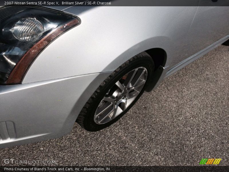 Brilliant Silver / SE-R Charcoal 2007 Nissan Sentra SE-R Spec V