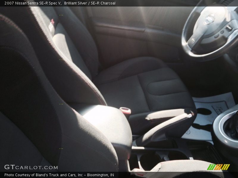 Brilliant Silver / SE-R Charcoal 2007 Nissan Sentra SE-R Spec V