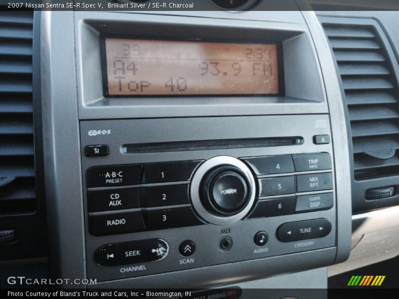 Brilliant Silver / SE-R Charcoal 2007 Nissan Sentra SE-R Spec V
