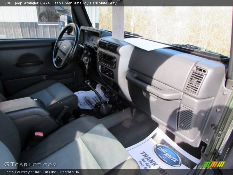 Jeep Green Metallic / Dark Slate Gray 2006 Jeep Wrangler X 4x4