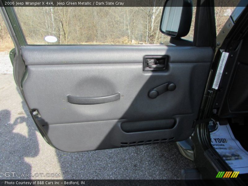 Jeep Green Metallic / Dark Slate Gray 2006 Jeep Wrangler X 4x4