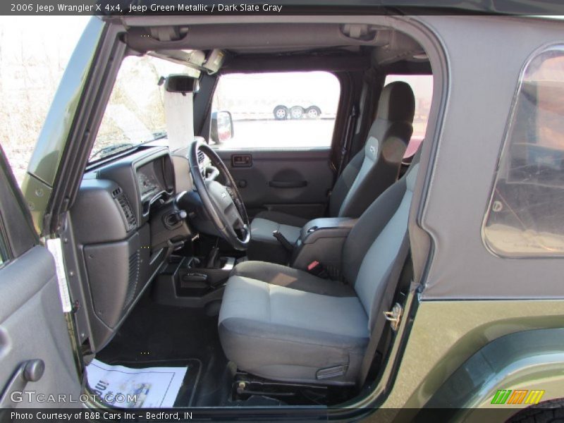 Jeep Green Metallic / Dark Slate Gray 2006 Jeep Wrangler X 4x4