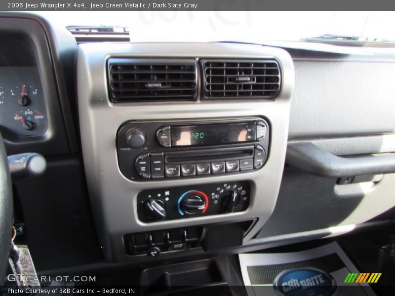 Jeep Green Metallic / Dark Slate Gray 2006 Jeep Wrangler X 4x4