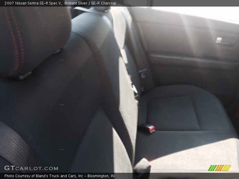 Brilliant Silver / SE-R Charcoal 2007 Nissan Sentra SE-R Spec V