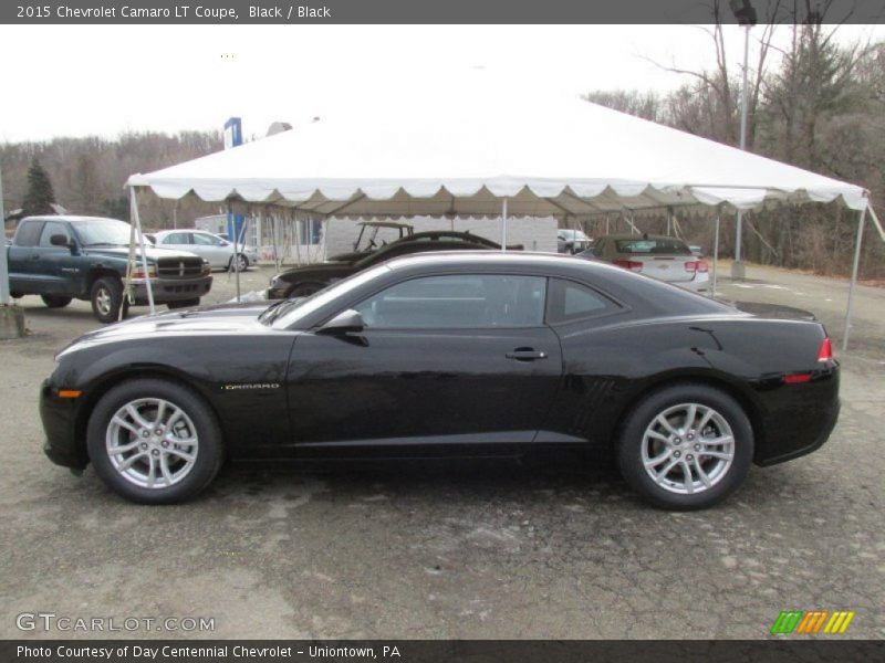 Black / Black 2015 Chevrolet Camaro LT Coupe