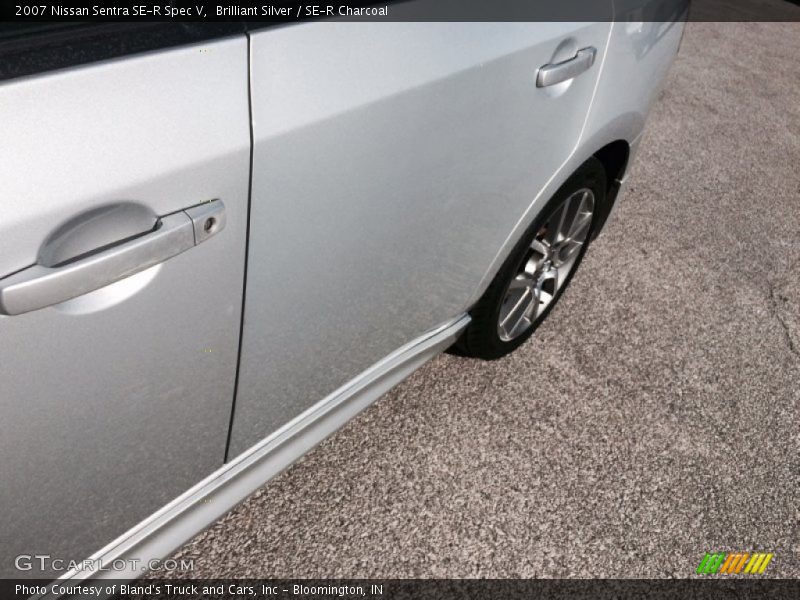 Brilliant Silver / SE-R Charcoal 2007 Nissan Sentra SE-R Spec V