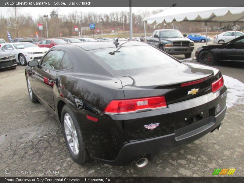 Black / Black 2015 Chevrolet Camaro LT Coupe