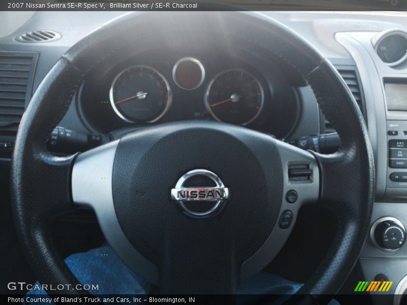 Brilliant Silver / SE-R Charcoal 2007 Nissan Sentra SE-R Spec V